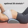 thumbnail image 3 of SSKDBFJG Back and Neck Support Stretcher Massager for Back and Neck Pain Relief, Muscle Relaxation, Spinal Support Equipment (Blue), 3 of 7