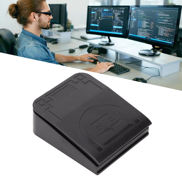 USB Foot Switch Pedal, High Sensitivity Transcription Foot Pedal Multi Functions Ergonomic Pedal For Playing Games For Photobooth For Factory Testing