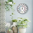 thumbnail image 5 of 12" Outdoor Thermometer Large Digits - 2 In 1 Wireless Indoor Outdoor Thermometer Hygrometer Thermometer, Hygrometer Wall Thermometer, 5 of 5