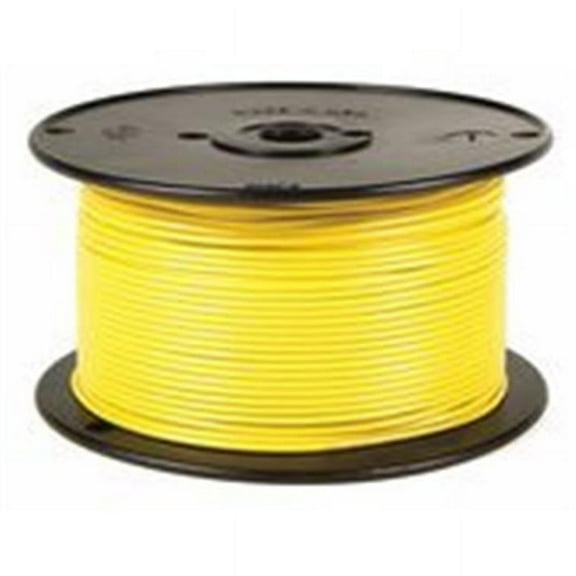 Battery Doctor 81068 Plastic Primary 12 Gauge Wire Single Conductor - 100', Yellow