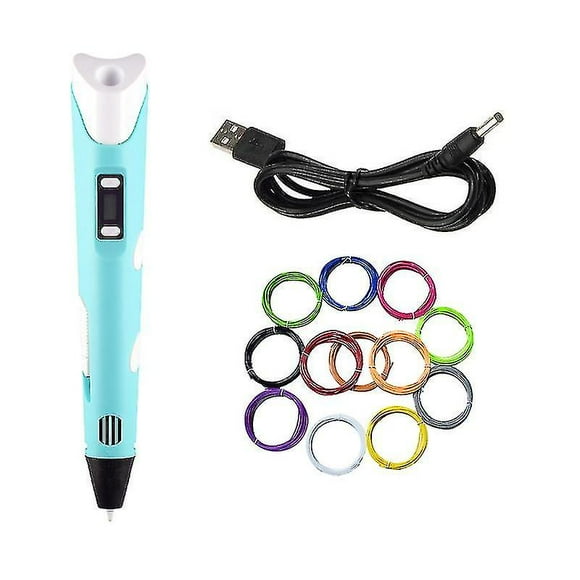 3d Printing Pen Diy Pens Drawing Pencil With Led Screen