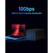 TERRAMASTER D8 Hybrid HDD NVMe Enclosure USB 3.2 Gen 2 10Gbps Type C 8Bay USB Storage Supports RAID 0/1/Single/JBOD Exclusive 2+6 RAID Hybrid Disk Array (Diskless)