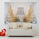 thumbnail image 5 of Decoraciones navideñas, tapiz navideño, árbol de Navidad, escena de nieve, fondo fotográfico, tela colgante, decoración para fiestas y eventos navideños, tela de fondo, fondo de festival, revestimient, 5 of 6