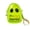 Light Green, variant on ibiyuan Halloween Pumpkin Clear Crossbody Purse, Transparent Novelty Ghost Purse Cute Spooky Season Shoulder Bag for Women