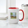thumbnail image 4 of CafePress - Easter Bunny On The Road Mugs - 15 oz Ceramic Large White Novelty Mug, 4 of 4