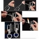 thumbnail image 4 of Metal Matches, Waterproof Metal Fire Starter Bottle Opener, Black, 4 of 4