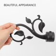 thumbnail image 2 of 2pcs Curtain Pole Ends Curtain Rod Plugs Curtain Rod Ends Window Curtain Pole Finials, 2 of 3