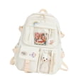 thumbnail image 4 of Mochila para mujer, moderna, informal, para viajes, compras, regalos Beige, 4 of 8