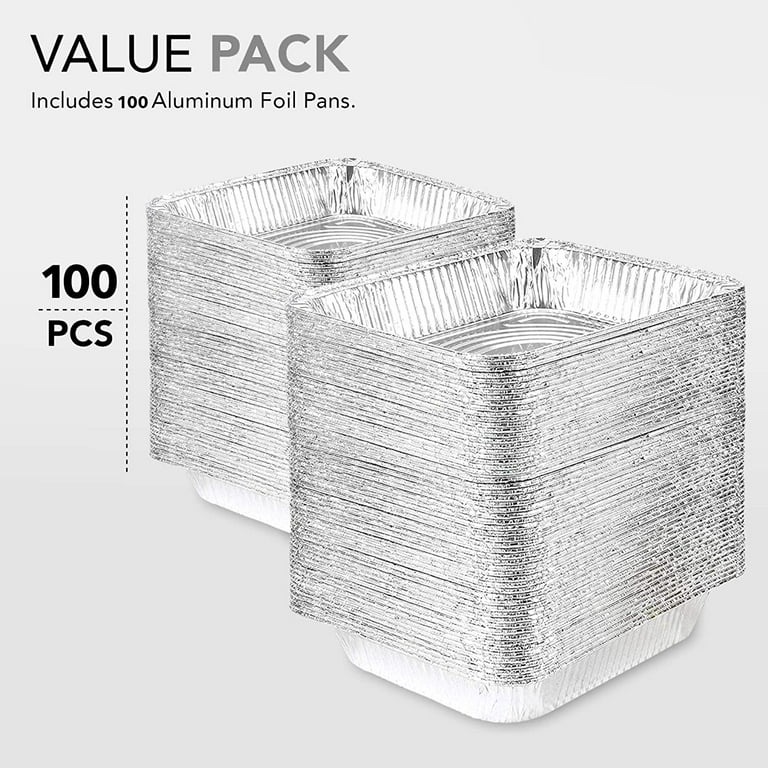 Home Stockware 10 Pack Aluminum Pans - 9x13 Aluminum Foil Pans