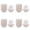 White 200PCS, variant on CY5O5ee 100 Pieces Wax Melt Liners White Reusable Leakproof Liners Wax Melt Warmer Tray Containers Cups for Candle Warmers Electric Waxes Melters