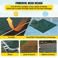 thumbnail image 3 of VEVOR Pool Safety Cover Fits 16x32ft Rectangle Inground Pools, Safety Pool Cover with 4x10ft Center End Step, Mesh Solid Pool Cover with Drainage Holes for Swimming Pool, Winter Safety Cover, Green, 3 of 10