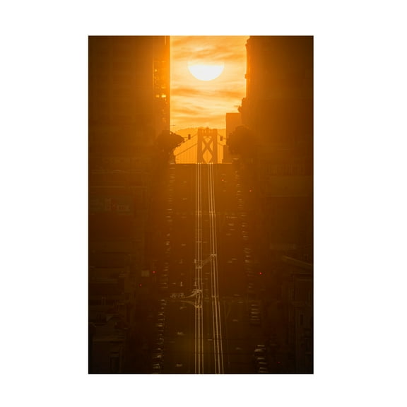 Trademark Fine Art Chengming   California Henge Canvas Wall Art