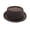 Coffee, variant on jiaxiM Pork Pie Hats for Men Summer Breathable Mesh Hat, Lightweight Packable Sun Protection Beach Outdoor Jazz Cap, Classic Bowler Hat Travel Party