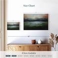 thumbnail image 4 of Elephant Stock Abstract Lake James Wall Art - Horizontal Canvas Wall Art - Living Room Wall Decor - Abstract Canvas - Orange And Green Decor By Hippie Hound Studios - 12" x 8", 4 of 8