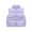 Light Purple, variant on Girls Puffy Vest Sleeveless Jacket Lightweight Outerwear Vests Kids Winter Vest Girls Clothing Size . 7-8Years