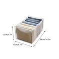 thumbnail image 6 of Bouanq Wardrobe Clothes Organizer（2PCS）- Closet Organizers and Storage Baskets - Foldable, Easy To Clean, Save Space Clothing Storage Bins, Portable Storage Containers for Bedroom Dorm Room, 6 of 7