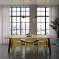 thumbnail image 2 of Novogratz Poolside Collection, Chandler Stacking Dining Chairs, Indoor/Outdoor, 4Pack, Bright Yellow, 2 of 9