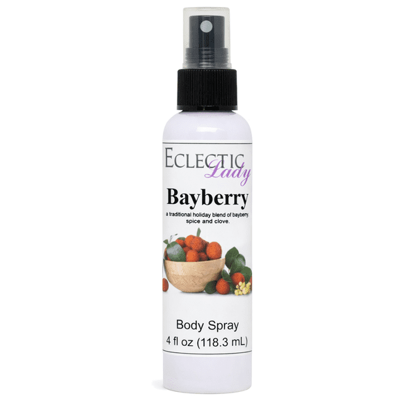 Bayberry Body Spray, Eclectic Lady, Hydrating Mist, Unisex, 4 oz