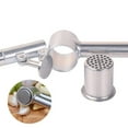 thumbnail image 3 of Éminceur d'Ail en Acier Inoxydable, Poignée Ergonomique Presse-Ail, Usage Intensif, Qualité Commerciale, Ne Rouille Jamais Ni Ne Casse, Parfait pour Chefs Professionnels et Cuisines Domestiques, 3 of 8
