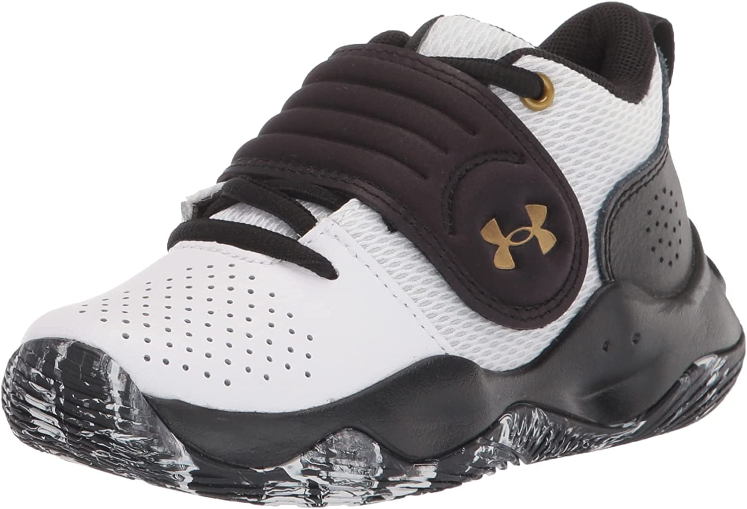 Under Armour Pre-School Zone Bb Basketball Shoes - White, 2