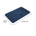 thumbnail image 3 of Under$1 PEONAVET Bathroom Rugs,24 Inch X 16 Inch,Soft And Absorbent Microfiber Bath Rugs,Non-Slip Hairy Bath Carpet, Machine Wash Dry Bath Mats For Bathroom Floor,Tub And Shoer, 3 of 3