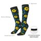 thumbnail image 4 of Balery Sunflowers And Blue Flower Calcetines novedosos Calcetines deportivos Calcetines hasta la rodilla Calcetines de algodón Calcetines originales y geniales, 4 of 6