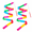Flame Color, variant on 2 Pack Gymnastics Ribbon Wands for Kids, 78.7 Inch Dance Ribbons with 11.8 Inch Sticks, Colorful Rhythmic Gymnastics Streamers for Dance, Ballet, Party, Performance, Birthday Gift