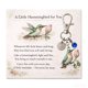 thumbnail image 1 of Hummingbird Keychain for Mom Meaningful Gift, Floral Enamel Pendant for Purse Backpack, Inspirational Resilience Charm for Women, Love Filled Keepsake for Mother, 1 of 9