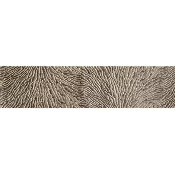 2 x 8 Pi. Collection Troy Tapis de Couloir Tissé, Beige