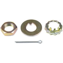 Dorman 05190 Spindle Lock Nut Kit for Specific Models Fits select: 1994-1999 DODGE RAM 1500, 1967-1969 FORD MUSTANG