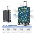 thumbnail image 2 of Travel Luggage Cover Protector - Machinery Road Construction Anti-Scratch Suitcase Covers Fits 18-32 Inch Luggage, 2 of 5