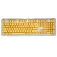 thumbnail image 2 of Latrodar 104 Keys Colorful-Backlit Gaming Key Replacement Mechanical Keyboard Budget-Friendly Yellow 5.4x4.4 Inch Home Tools, 2 of 2