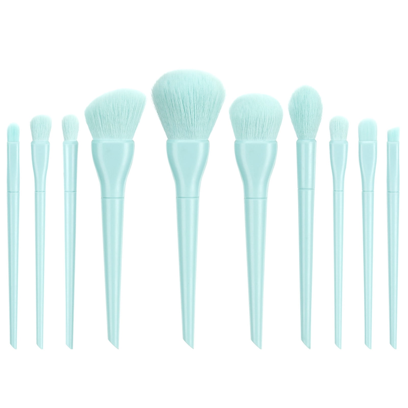 Make up Foundation Eyebrow Eyeliner Blush Cosmetic Concealer Brushes 10PCS