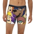 thumbnail image 2 of Lsque Scooby-Doo Pattern Men's Performance Stretch Underwear, Athletic Long Leg Briefs，Moisture-Wicking-Medium, 2 of 6