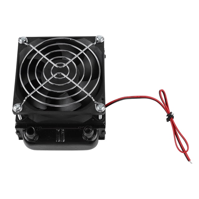 Enfriador de agua LED de 80 mm para CPU, radiador con ventilador para PC