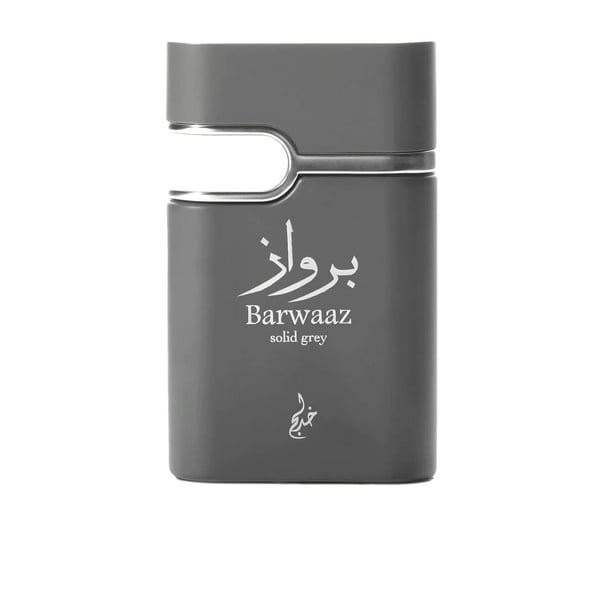 Perfume KHADLAJ PERFUMES Barwaaz Solid Gray Eau de Parfum 100 ml