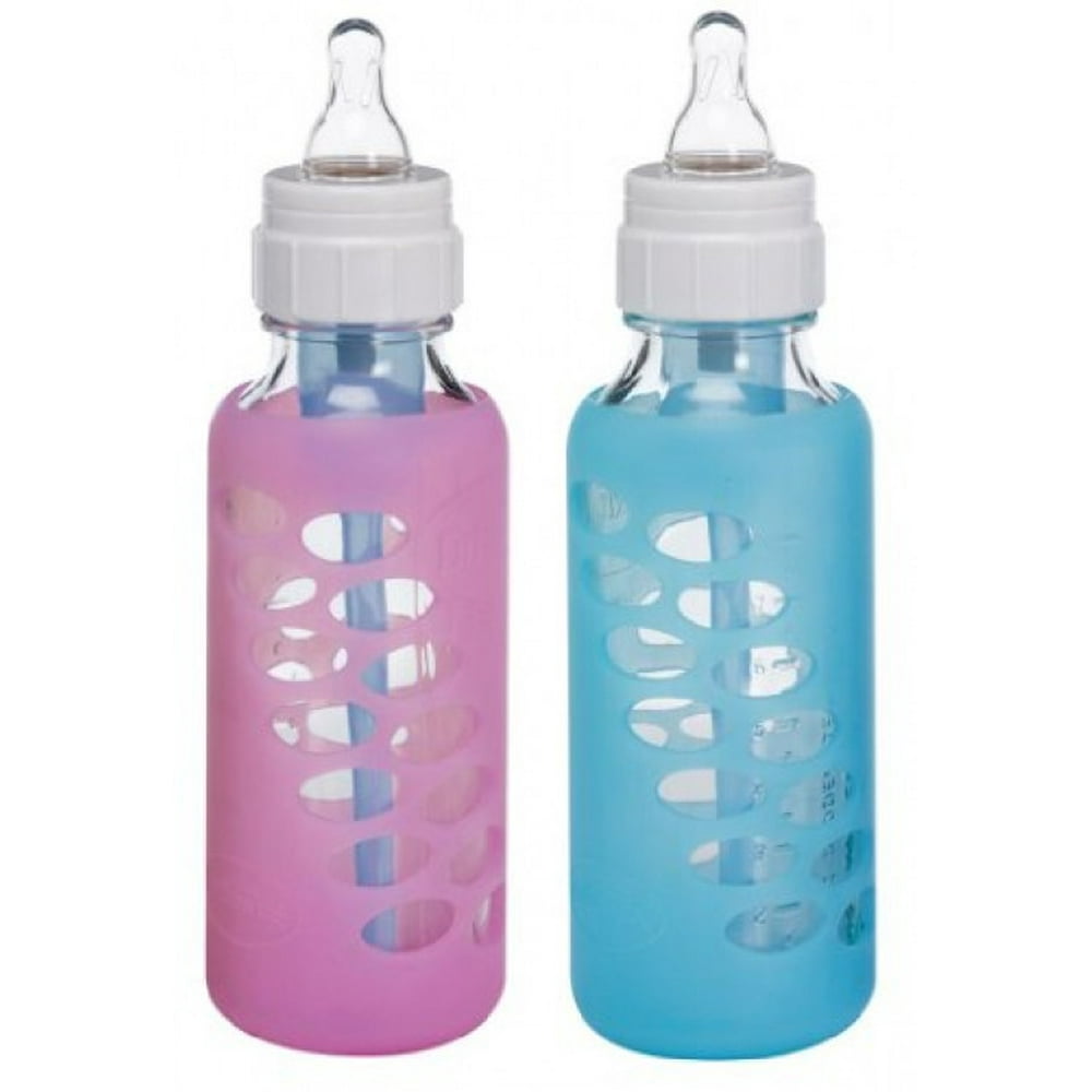 Dr. Brown's Glass Bottle Sleeve 8 Oz Blu