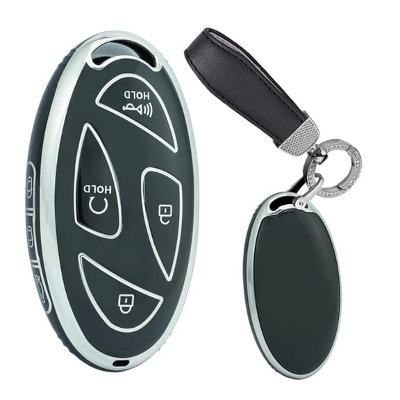 Key Fob Cover Fit for Hyundai Azera Ionic 6 Grandeur GN7 2023 Kona Ev Soft TPU Key Shell Accessories 7 button