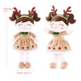 thumbnail image 2 of Muñeca de peluche Gloveleya, 41 cm, diseño de reno navideño, juguete para niña, 2 of 9