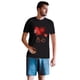 thumbnail image 1 of Mujer Día de San Valentín Tops Camiseta estampada Casual Manga corta Blusa de cuello redondo Pompotops hfajkhk125275, 1 of 6