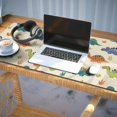 thumbnail image 3 of Long Mouse Pads for Desk,Beige Dinosaurs Plants Leaves Pattern Desk Mats on Top Of Desks, Desk Mouse Pad Extra Large with 3mm Non-Slip Base and Stitched Edge for Gaming,Office,Work,Home 35.4"x15.7", 3 of 6