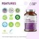 thumbnail image 4 of Suplemento Purity Labs Trans-Resveratrol puro + quercetina 1500 mg, 4 of 8