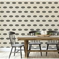 thumbnail image 5 of S4Sassy Bold Tribal Cross Wallpaper - Black Wall Covering, 25" x 60" Self-Adhesive Vinyl Walls Paper, Wallwrap, Easy DIY Wall Covering For Boho aesthetic wall decor, Living Room, 5 of 9