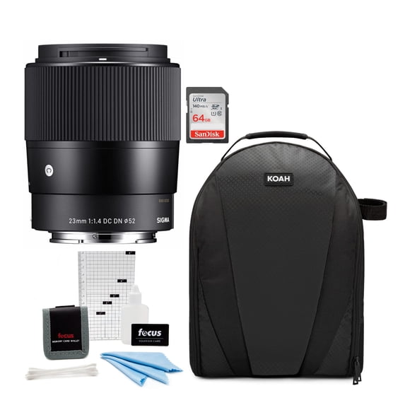 Lente Sigma 23 mm F1.4 DC DN Contemporary Series para Sony E Mount