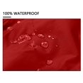thumbnail image 4 of Little Donkey Andy Men's Waterproof Rain Jacket Outdoor Rain Shell Coat for Hiking,Golf,Travel red/Tango Red S, 4 of 7
