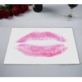 thumbnail image 2 of PKQWTM Pink kiss pure white background Kitchen Dining Table Mats Placemats Size 12x18 Inches, Set of 2 Pieces, 2 of 2