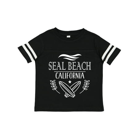 

Inktastic Seal Beach California Gift Surfing Gift Toddler Boy or Toddler Girl T-Shirt