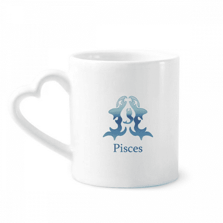 

Complex Confidence Pisces Mug Coffee Cerac Drinkware Glass Heart Cup