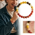 thumbnail image 1 of Natural Five Bracelet With Rutilated Quartz Tiger's Eye & Stones Energy Balancing Wealth Hand Chain For Men And Women Bangles Bracelets for Women Set Necklaces for Women Fashion Jewelry Pearl Earring, 1 of 3