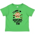 thumbnail image 3 of Inktastic Monkey I Love Hanging out with My Tio Boys or Girls Toddler T-Shirt, 3 of 5
